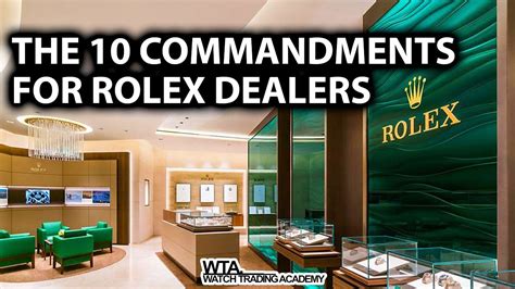 become a rolex dealer|Rolex dealership rules.